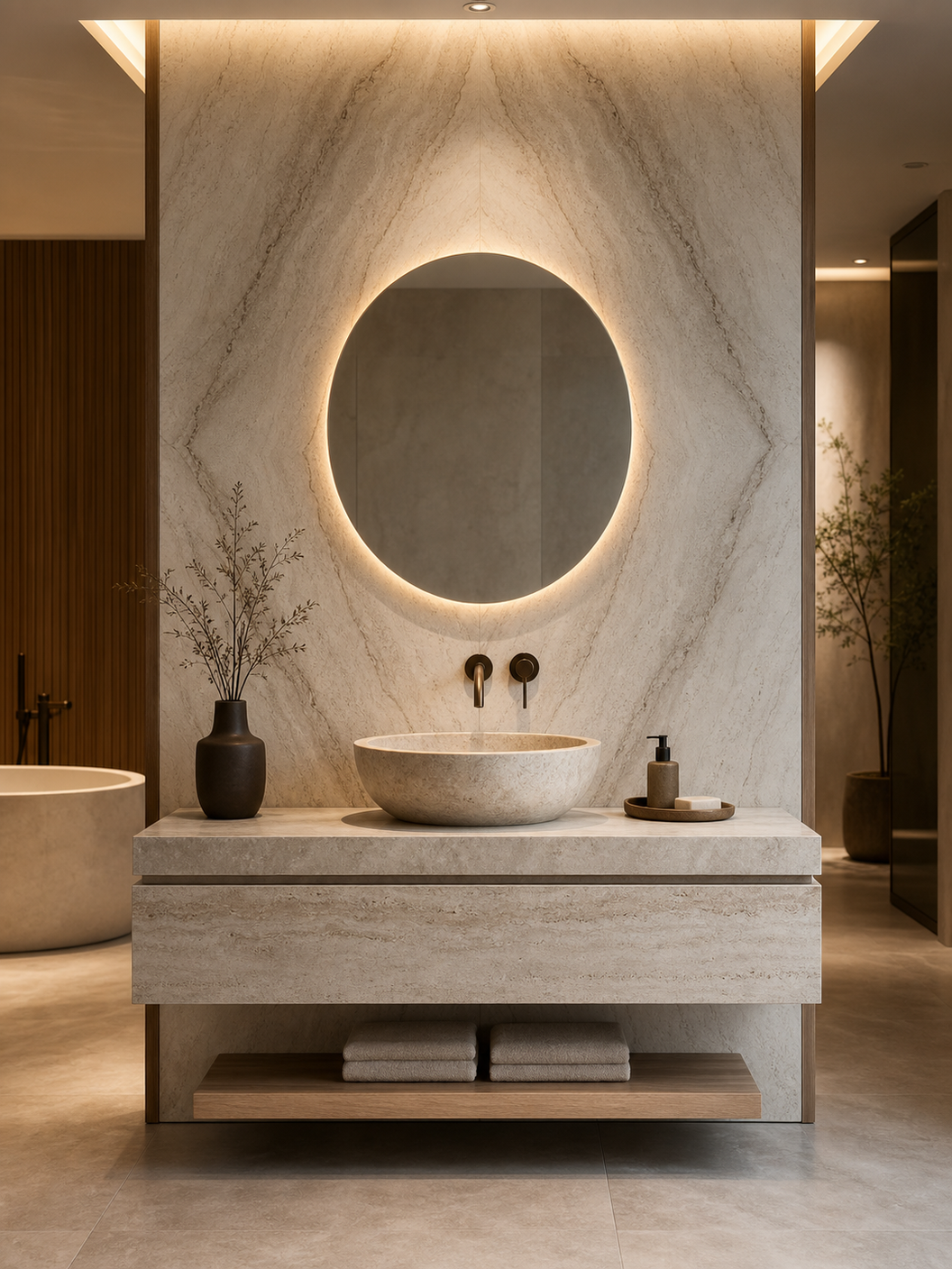 Mehmet Ceylan Yapı kalitesiyle döşenmiş banyo